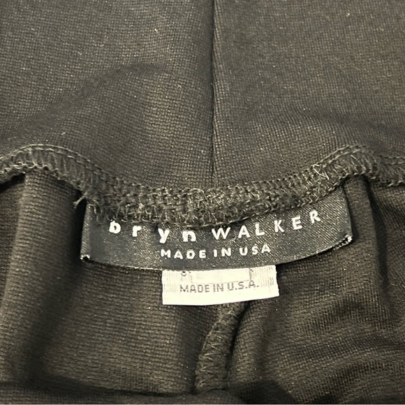 Bryn Walker Ella pant, wide leg cropped size M, black - Picture 3 of 13